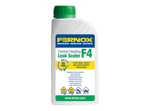 FERNOX Leak Sealer F4 (folyadék) 500ml - szivárgás tömítő 130 liter vízhez