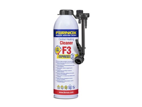 FERNOX Cleaner F3 Express (aeroszol) 400ml - tisztítószer 130 liter vízhez