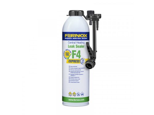 FERNOX Leak Sealer F4 Express (aerosol) 400ml - szivárgás tömítő 130 liter vízhez