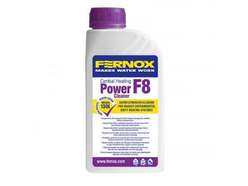 FERNOX Power Cleaner F8 500 ml - tisztítószer 130 liter vízhez